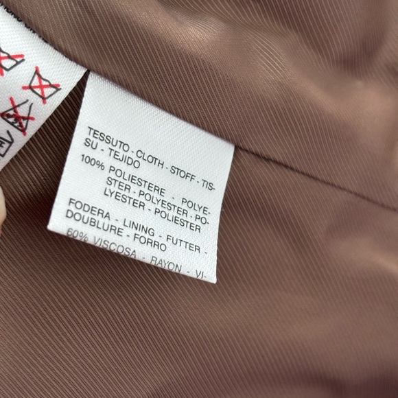 Sport max Brown Double-Breasted Blazer in size medium - Picture 5 of 7